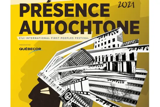 Affiche officielle du 31e festival international Présence Autochtone